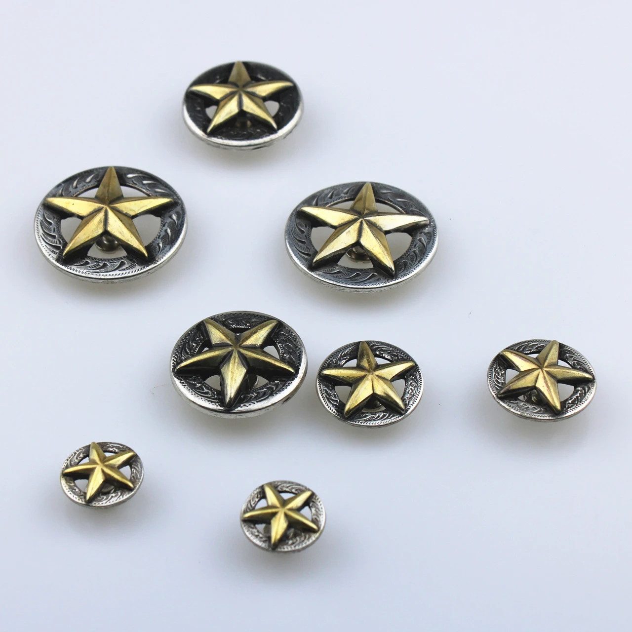 Сделай Сам искусственная кожа сумка оборудование техасская звезда Concho SRTP