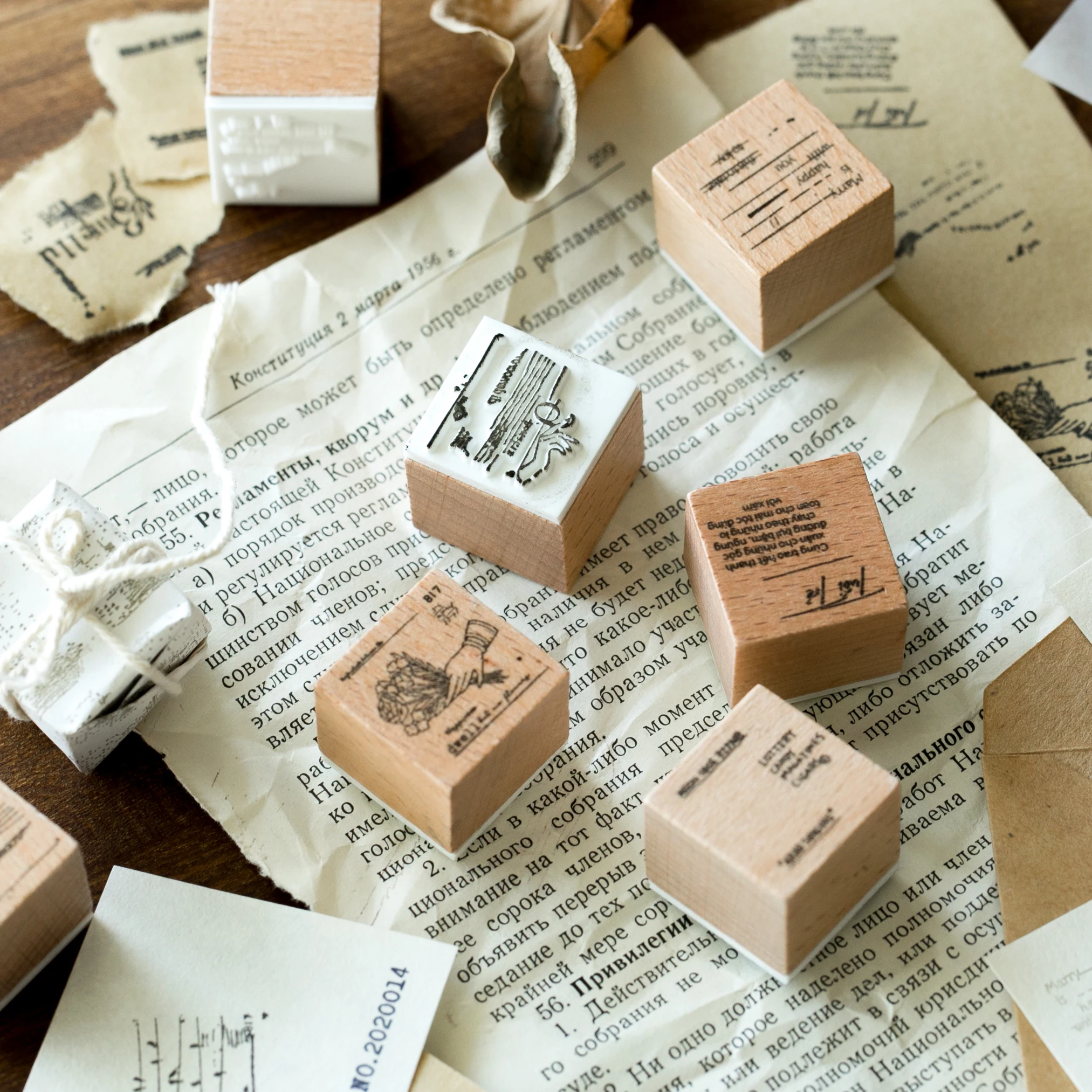 Ежедневная жизнь серия коллажей деревянное уплотнение планер Искусственная