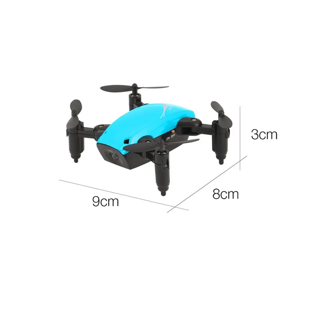 S9 S9W складной Радиоуправляемый мини Дрон Карманный микро вертолет с HD камерой