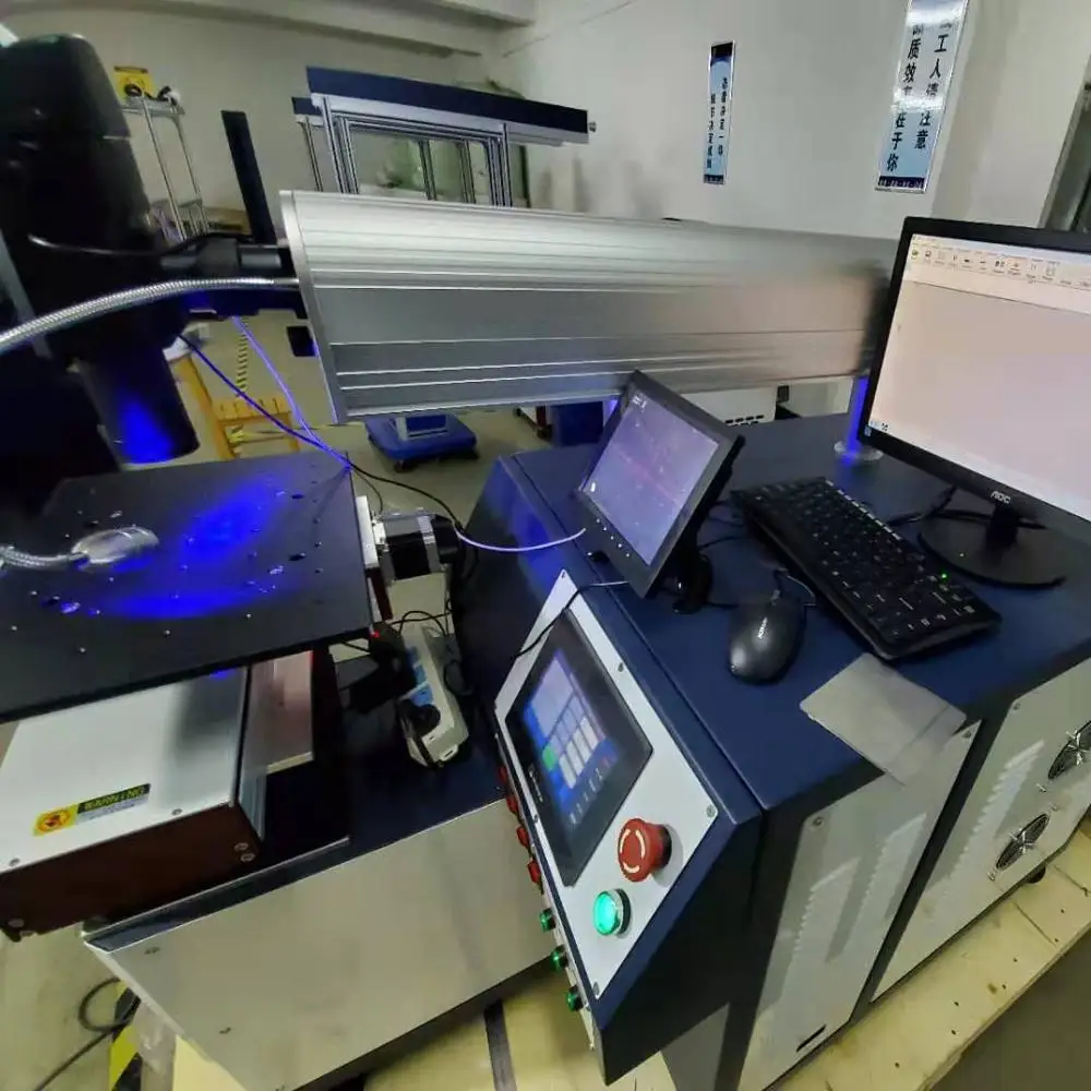 400 Вт 600 автоматическая волоконная лазерная сварочная машина для квадратная