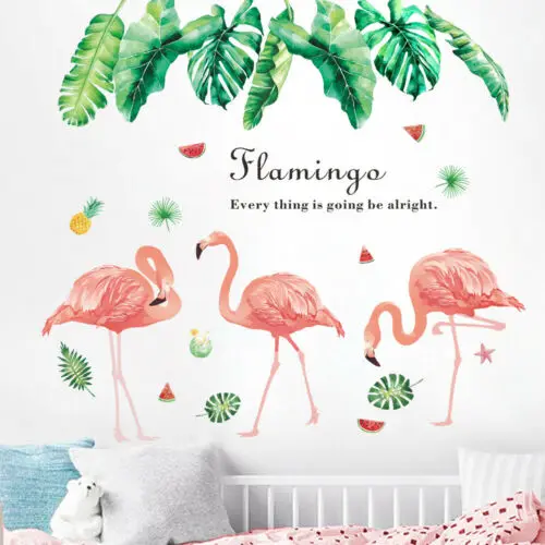 Наклейки на стену в виде листьев пальмы | Дом и сад