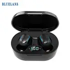 Беспроводные Bluetooth-наушники A7S, водонепроницаемые спортивные наушники, стерео Музыкальная гарнитура, силиконовые наушники, наушники со светодиодным дисплесветодиодный питания