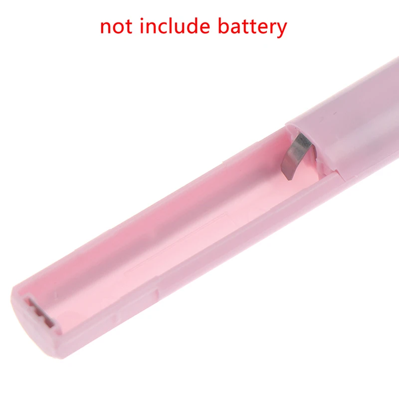 

Practical Electric Face Eyebrow Scissors Hair Trimmer Mini Portable Women Body Shaver Remover Blade Razor Epilator 2 Colors