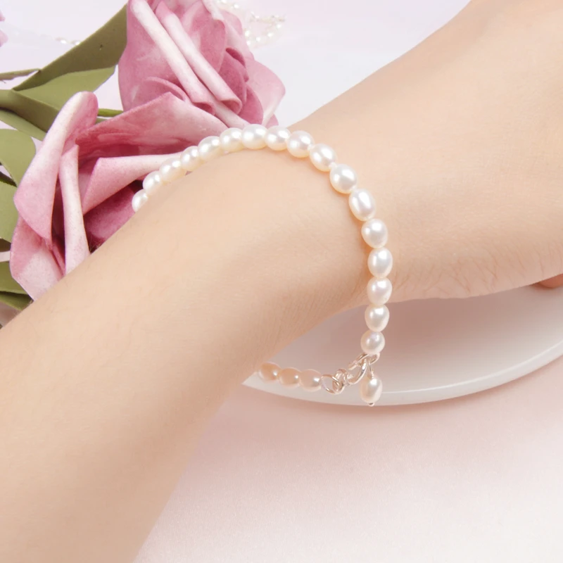 Женские Ювелирные наборы из натурального пресноводного жемчуга с пряжкой