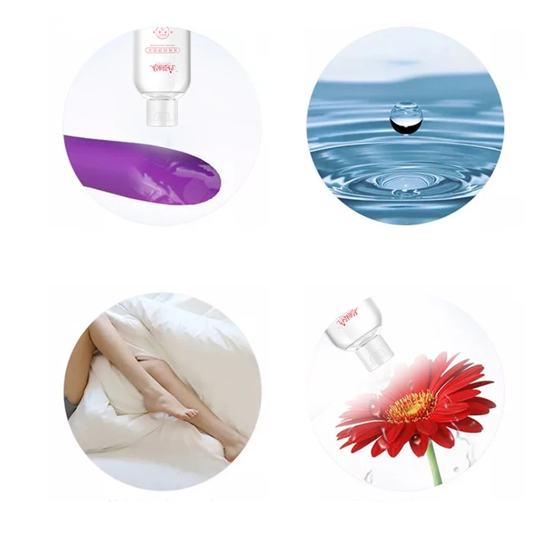 Лубрикант на водной основе с фруктовым вкусом для мужчин и женщин 215 мл клубника