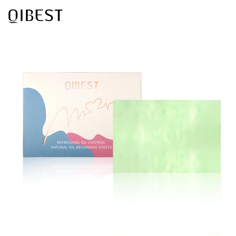 Бумажная салфетка QIBEST для жирной кожи инструменты макияжа маслопоглощающая лица