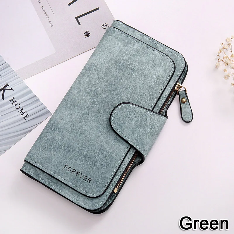 Женские кошельки на молнии Дамские с застежкой держатель для карт удостоверения