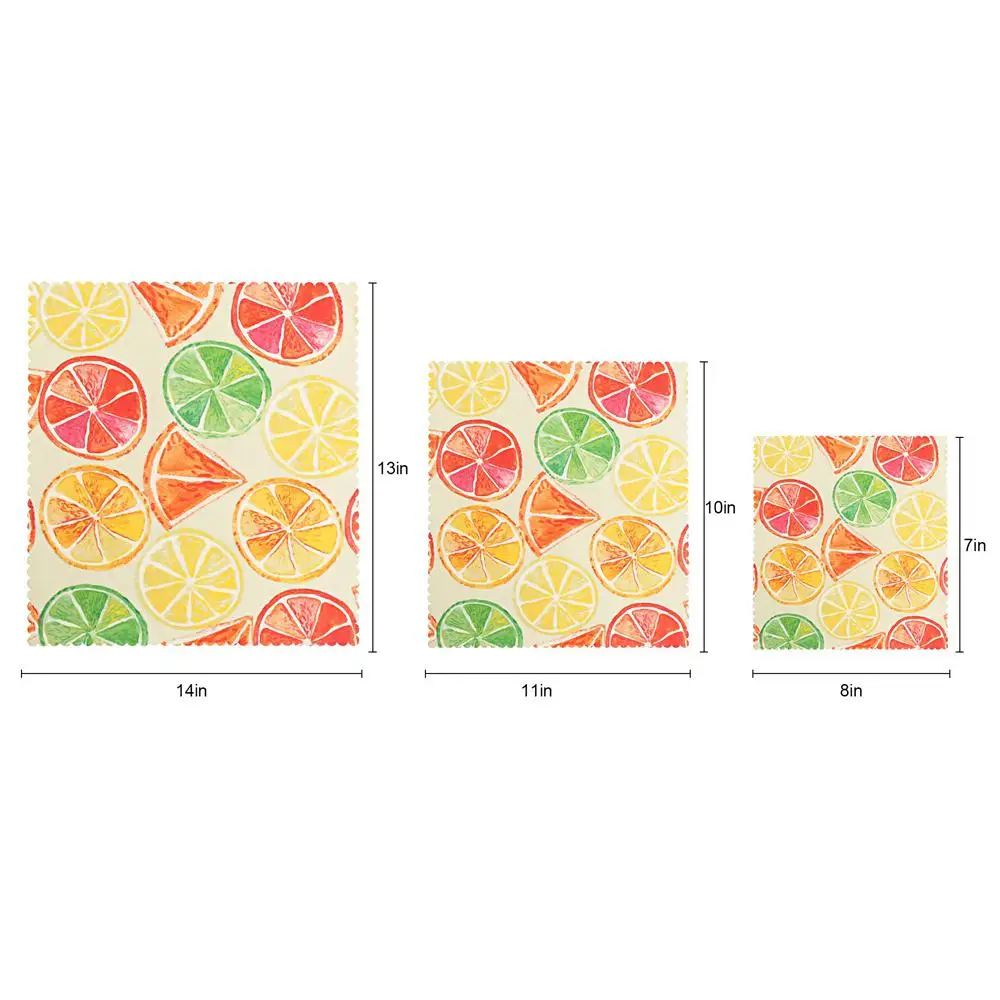 1 шт многоразовые пчелиный воск ткань обертывание еда свежий мешок крышка стрейч