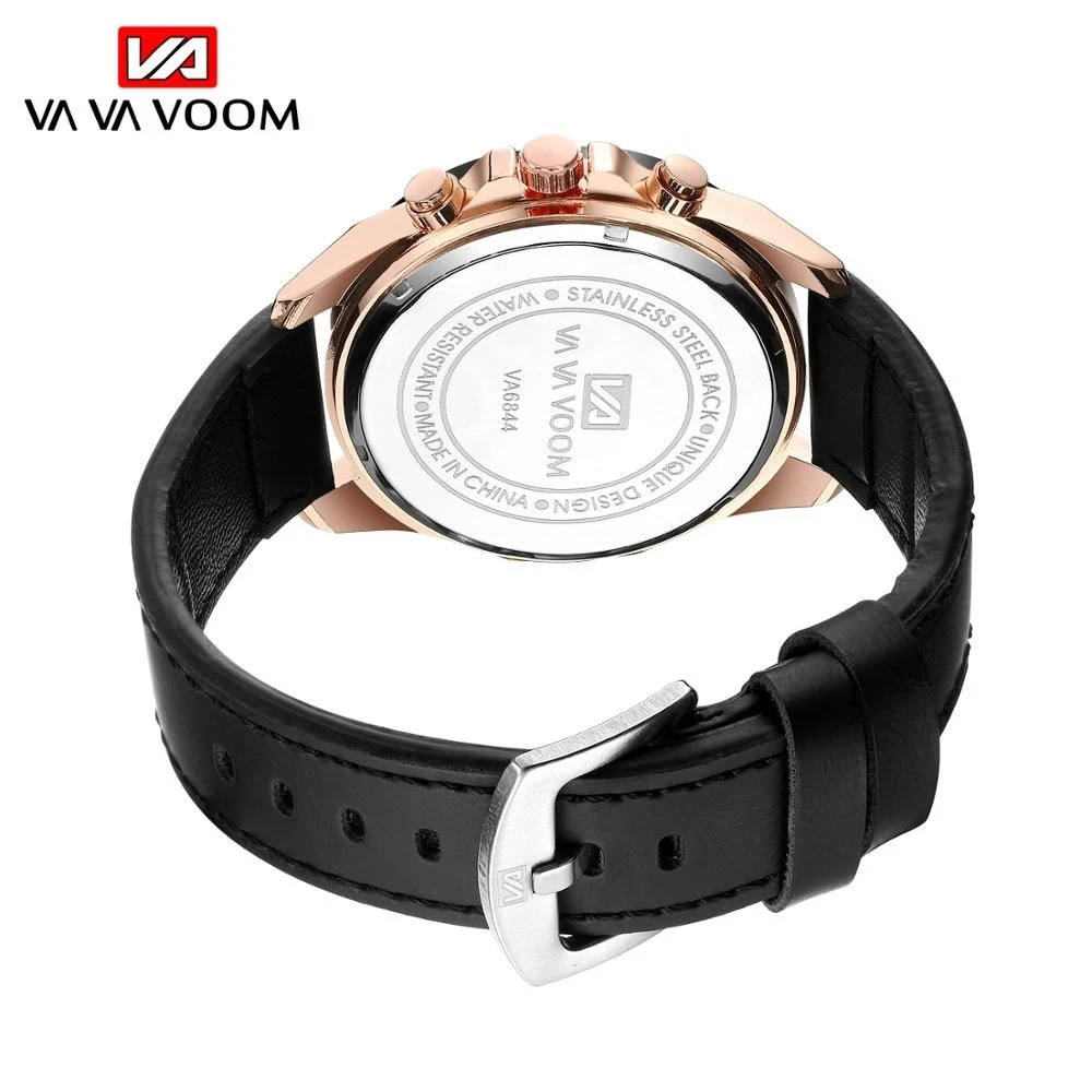 2022 New Fashion Design Men's Watches Top Branded Casual Sports Black Surface Stainless Steel Waterproof Quartz Calendar Watches