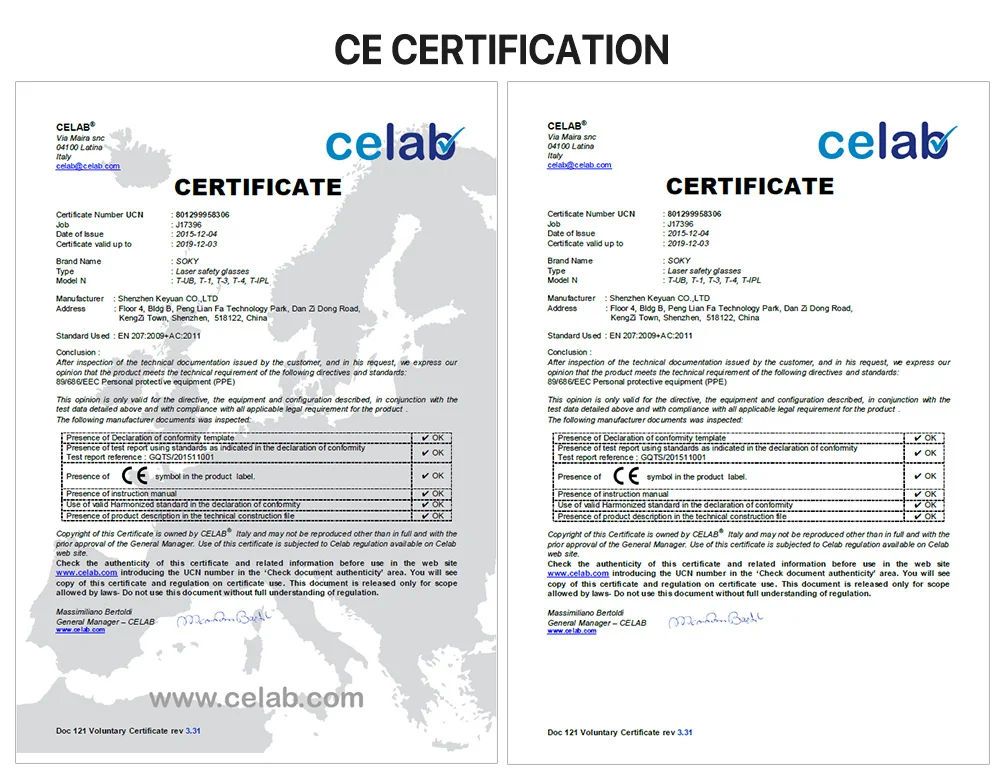 Cloudray 10600nm стиль C лазерные защитные очки OD4+ CE защитные очки для CO2 лазерная резка, гравировальный станок