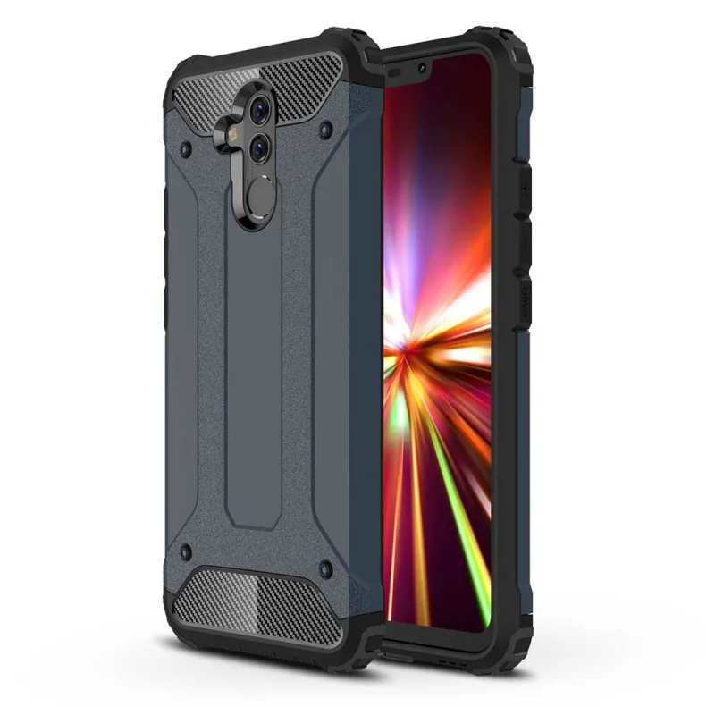 Чехол для P30 P Smart 2019 Honor 9 10 Lite 6X 8X 8C Гибридный поликарбонатный Силиконовый