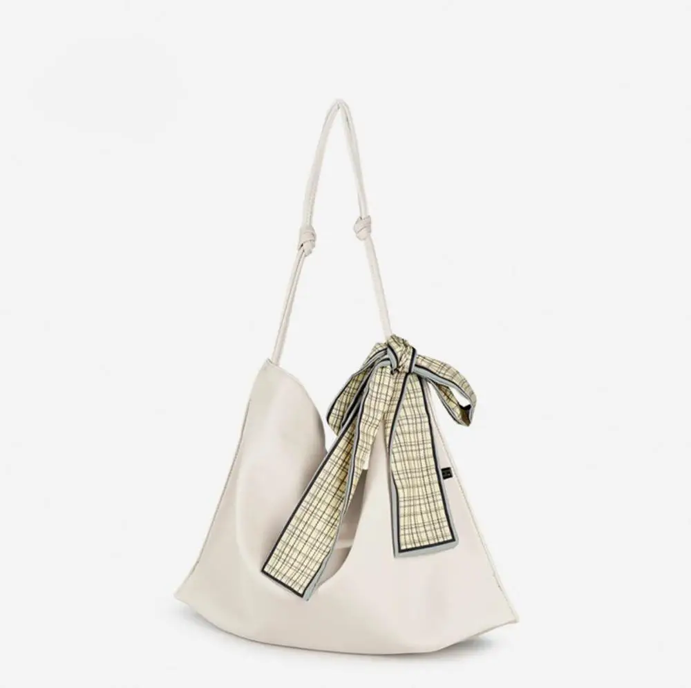 

pu leather crossbody bags for women Luxury Lady Silk scarves decoration Hand Bags Fashion Casual Shoulder Bag Big Tote Sac Bols