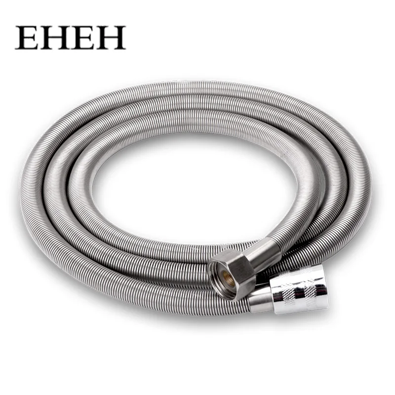 

EHEH 1.5m Stainless Steel Shower hose High Density Anti-Crack Bathroom High Quality Flexibel Water Pipe Common Plumbing Hoses