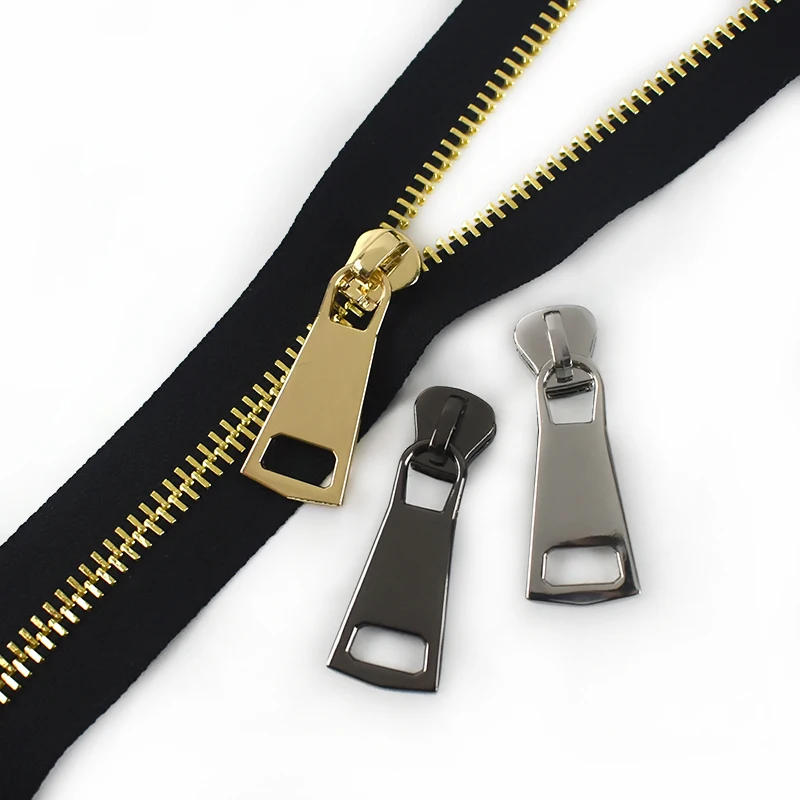 5Pcs Zipper Sliders for 5# 8# 15# Metal Zips Clothes Zippers Head Zip Repair Kits Replacement Slider Tools DIY Sewing Accessory | Дом и сад