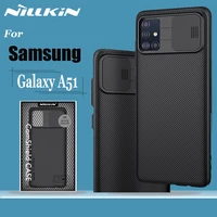 for samsung galaxy a51 a71 case nillkin camshield case slide camera cover protect privacy classic back cover for samsung a51 a71