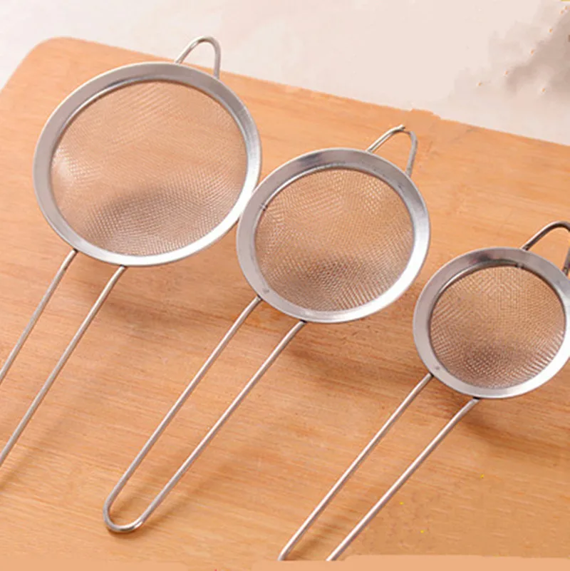 1 шт. Высококачественная сетка из нержавеющей стали сито для масла муки дуршлаг