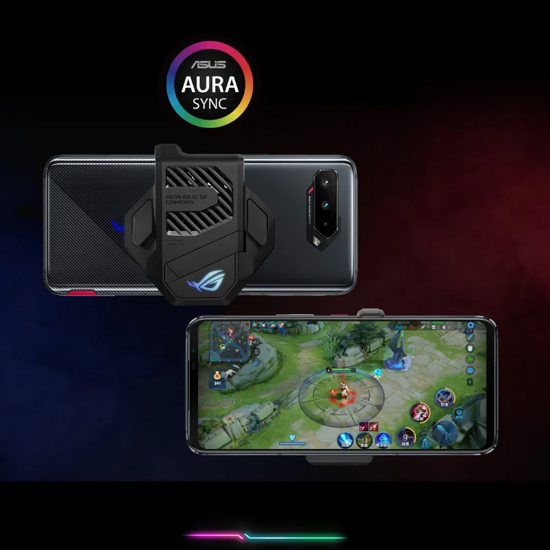 original aeroactive cooler for asus rog phone 5 funcooler cooling fan holder rog5 gaming phone expansion accessories free global shipping