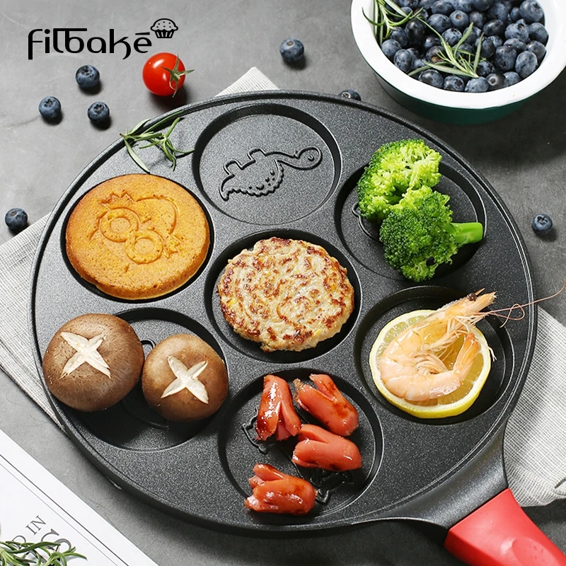 Filbake животных Сковорода для блинов антипригарное покрытие сковороды яйцо гриль