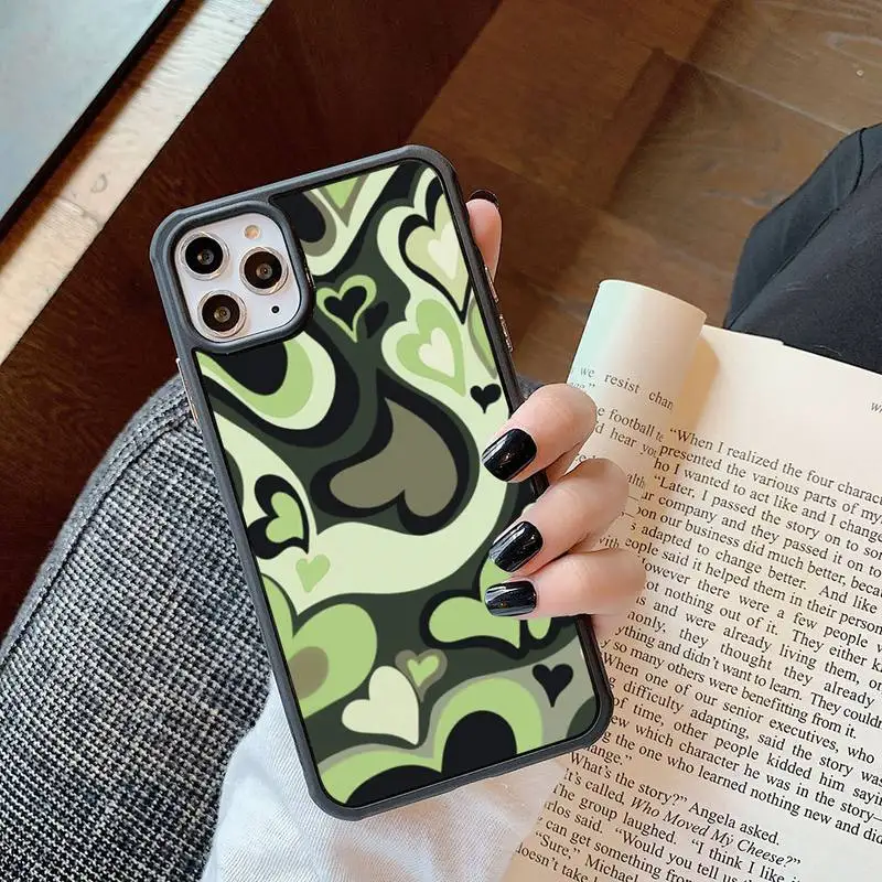 

Sweet Love Fashion Phone Case For Iphone 6 6s 7 8 Plus X Xr 11 12 Mini Pro Max PC Cover Fundas Coque