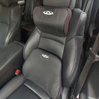 Подушка под шею из натуральной кожи с эффектом памяти для автомобильного сиденья, для Chery Jetour Qoros 3, Tiggo 3, 7, 8, A3, Arrizo E5