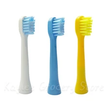 Vervanging Kinderen Tandenborstel Hoofd Voor Apiyoo A7/P7/Y8/Soocas C1 V1 X3U / Pikachu Sup/Mol Kids Elektrische Tandenborstel Heads