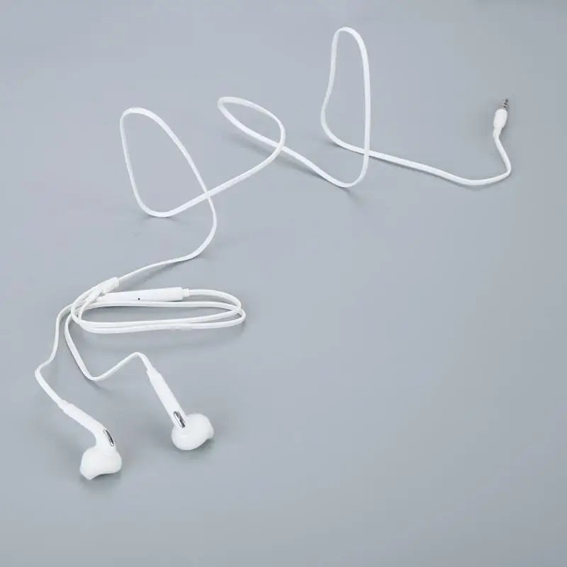 

Wired Headset Earphone Headphone Earbuds With Mic For Samsung Galaxy S6 Durable Fashion New Style Wired Headset Earphone