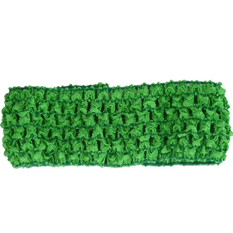 Цветной Эластичный вязаный лента для вязания крючком «сделай сам», головной убор для девочек, принадлежности для рукоделия, 1,5 дюйма, 4 см