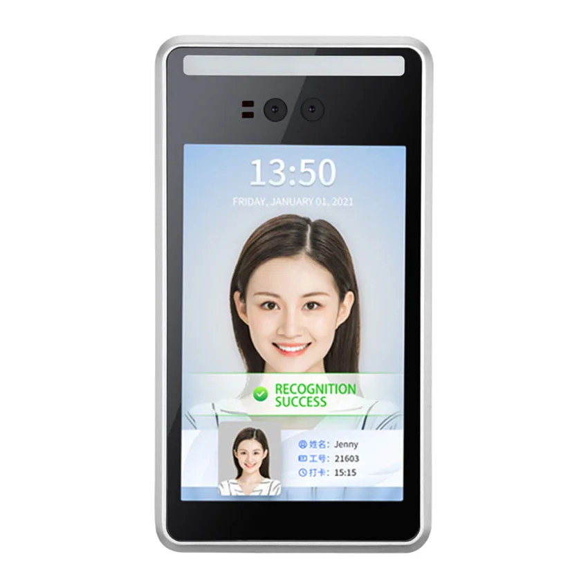 Высококачественная система распознавания лица времени и посещаемости |