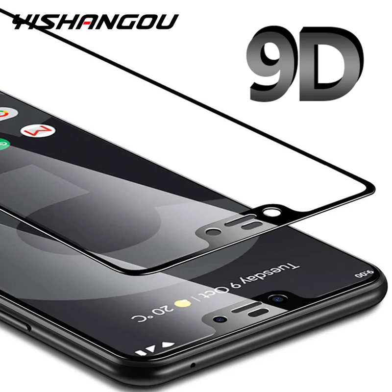 YISHANGOU 5D защитная пленка из закаленного стекла для Google Pixel 3 XL полное покрытие для Google Pixel 3 оболочка