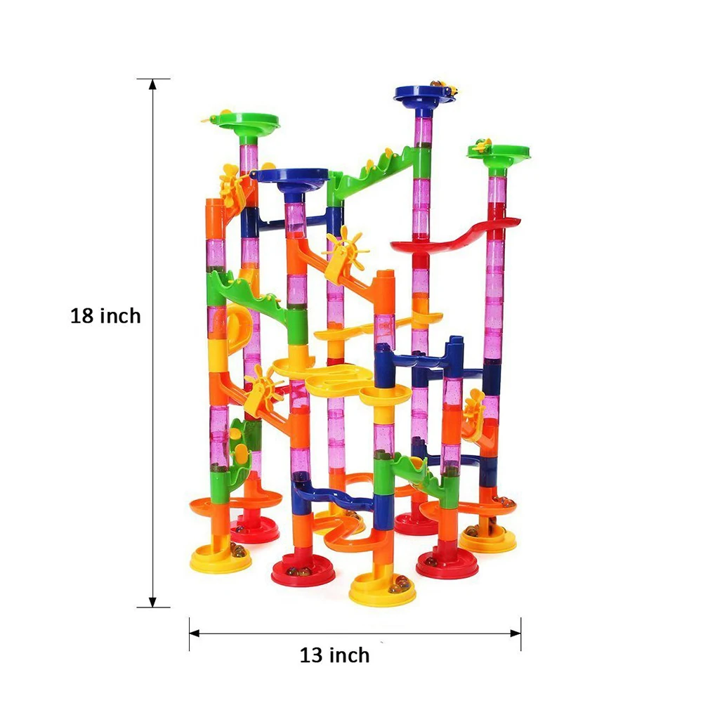 105 шт. огромный мрамор гоночная трасса сделай сам строительные блоки лабиринт шар