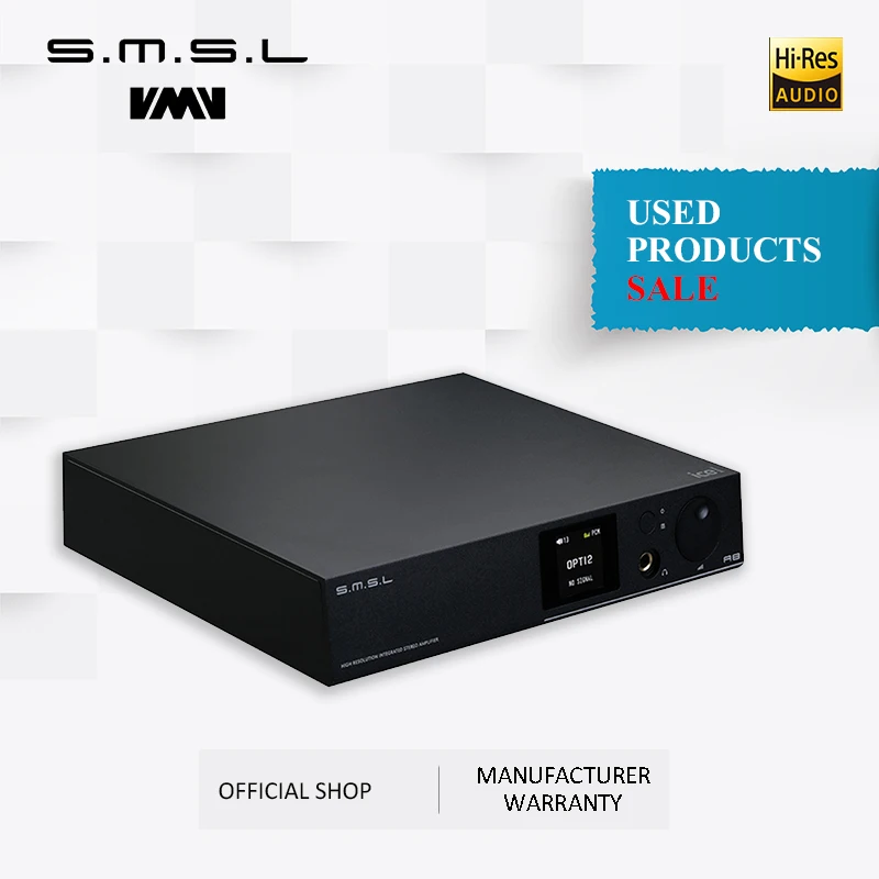 Используемые продукты SMSL A8 125Wx2 AK4490 DSD512 XMOS HIFI ICE силовой модуль аудио цифровой усилитель мощности/ЦАП/усилитель для наушников новейшее решение