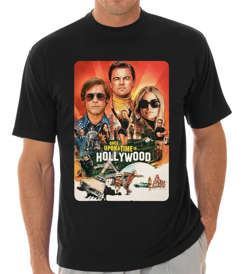 Лидер продаж футболка с изображением фильма Once Upon A Time In Hollywood 2020 размер S M L Xl 2Xl