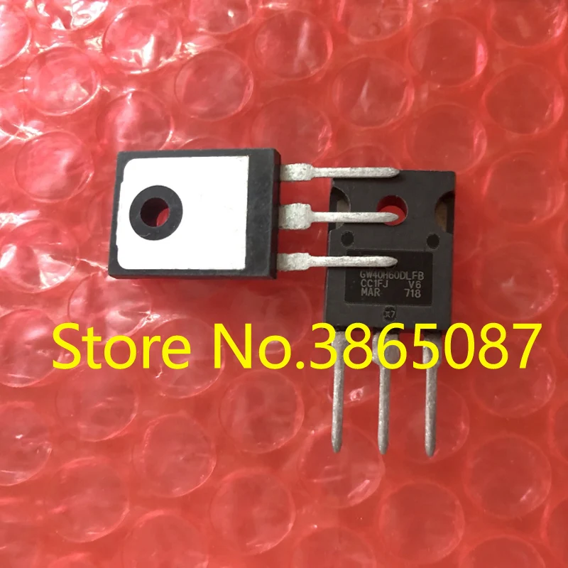 Оригинальный транзистор STGW40H60DLFB GW40H60DLFB STGW40H60 GW40H60 40H60DLFB TO-247 N-CHANNEL IGBT 10 шт./лот новый
