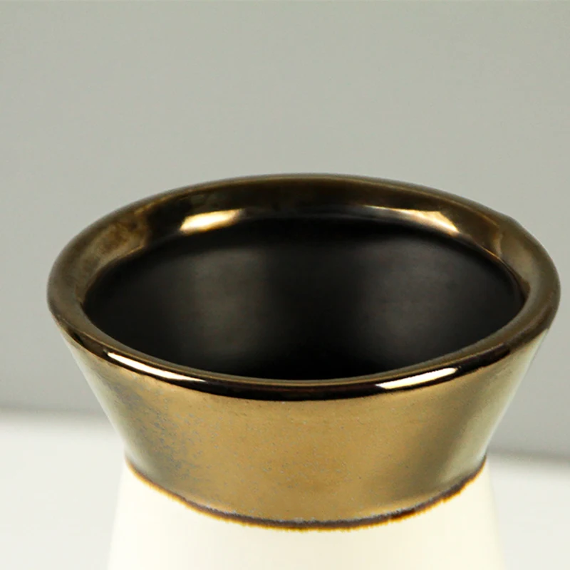 

American Style Minimalist Ceramic Vase Nordic Modern Luxury Large Vase Decoration Household Tabletop Living Room Decoration Gift