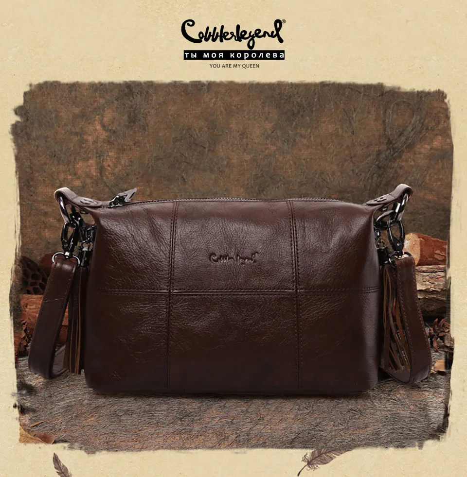 Cobbler Legend Hobo женская сумка, женская сумка из натуральной кожи с кисточками, сумка через плечо, маленькая сумка-тоут, кошелек