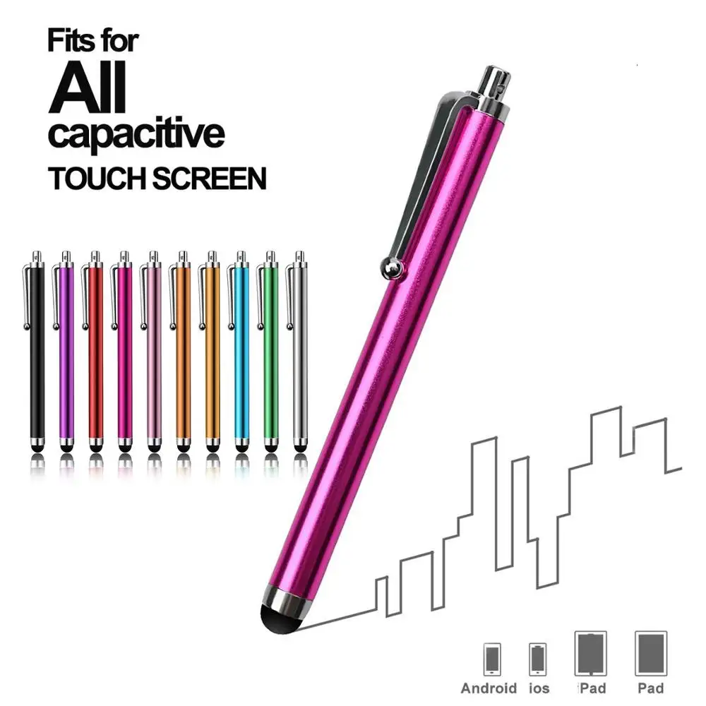 

2Pcs Stylus Pen for iPhone Mobile Phone Touch Screen Capacitive Pen For iPad Tablet For Samsung For Huawei For Xiaomi Smartphone
