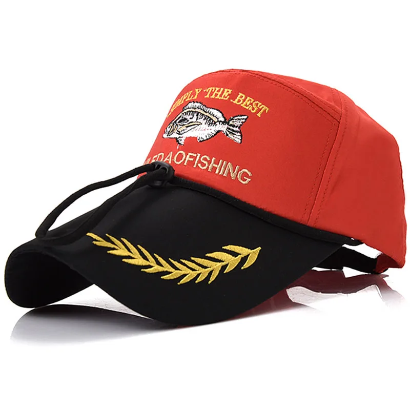 Шляпа для рыбалки мужчин и женщин светильник Легкая сетчатая Кепка летняя