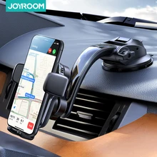 Joyroom 15W Qi Car Phone Holder Wireless Car Charger Automatic Alignment Car Mount CD Air Vent Mount Car Charger Universal