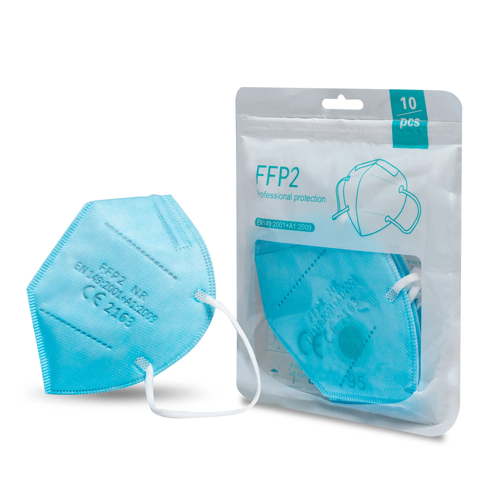 

1-100Pieces Face Masks fpp2 Approved europe ffp2 mask ffp2mask ce kn95 masks ffp2reutilizable Black mask Mascarillas Mascara