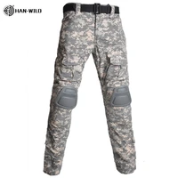 tactical pants cargo pants with knee pad men hiking pants military pant swat army airsoft clothes hunter field combat trouser