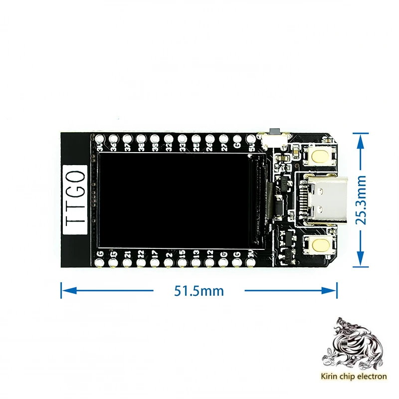 

1pcs / lot ttgo t-display esp32wifi Bluetooth module 1.14 inch LCD development board