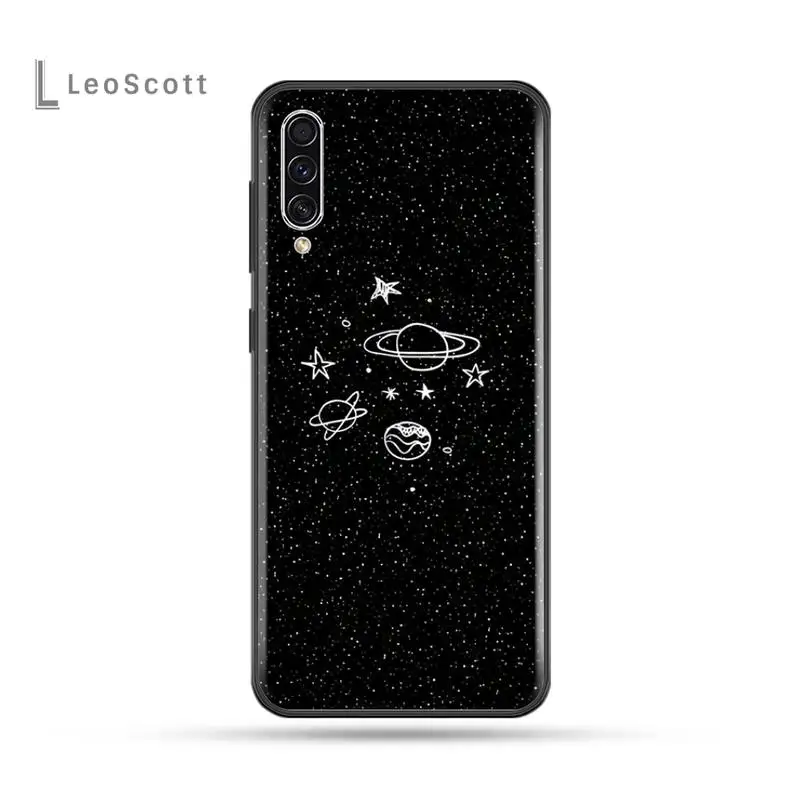 

Space astronaut simple cartoon Phone Case For Samsung Galaxy M10 20 30 A 40 50 70 71 A6 A9 2018 J7 CORE PLUS STAR S10 5G C8