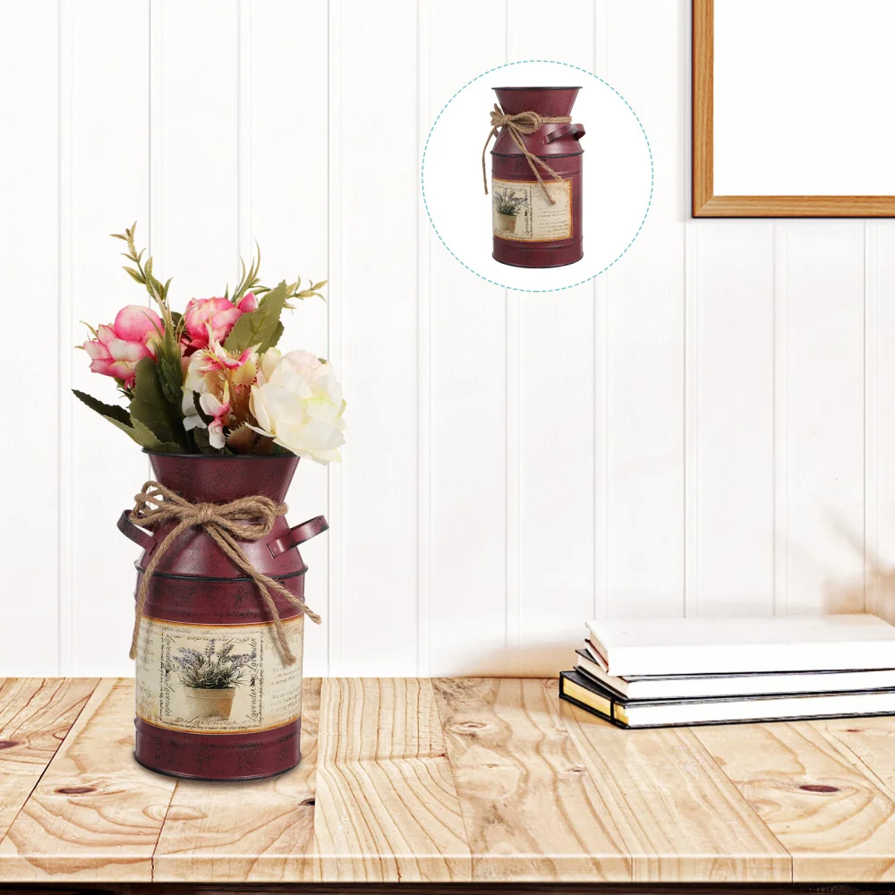 

1pc Home Flower Arrangement Holder Creative Retro Adornment for Home (Purple)