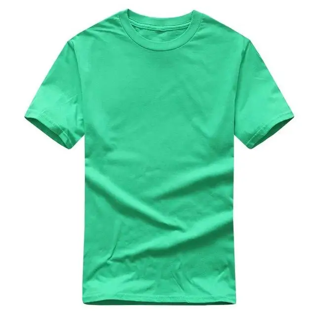 The Irish green Новая Однотонная футболка мужские черно-белые футболки из хлопка летний скейтборд футболка для мальчика скейт Топы европейский размер - Цвет: The Irish green
