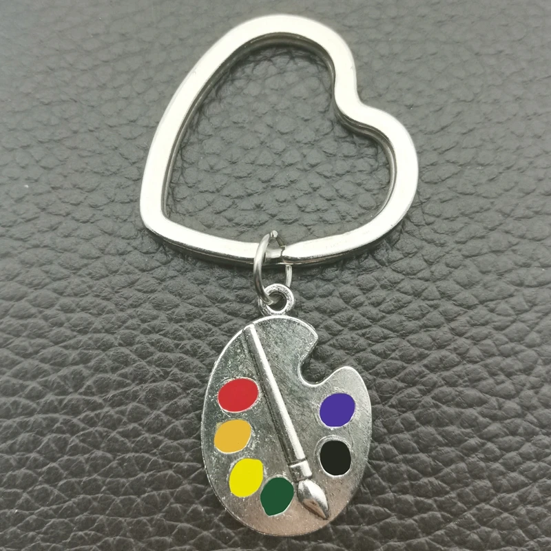 Новинка 2020-2021 брелок в палитре кисть Художественный чудесная яркая