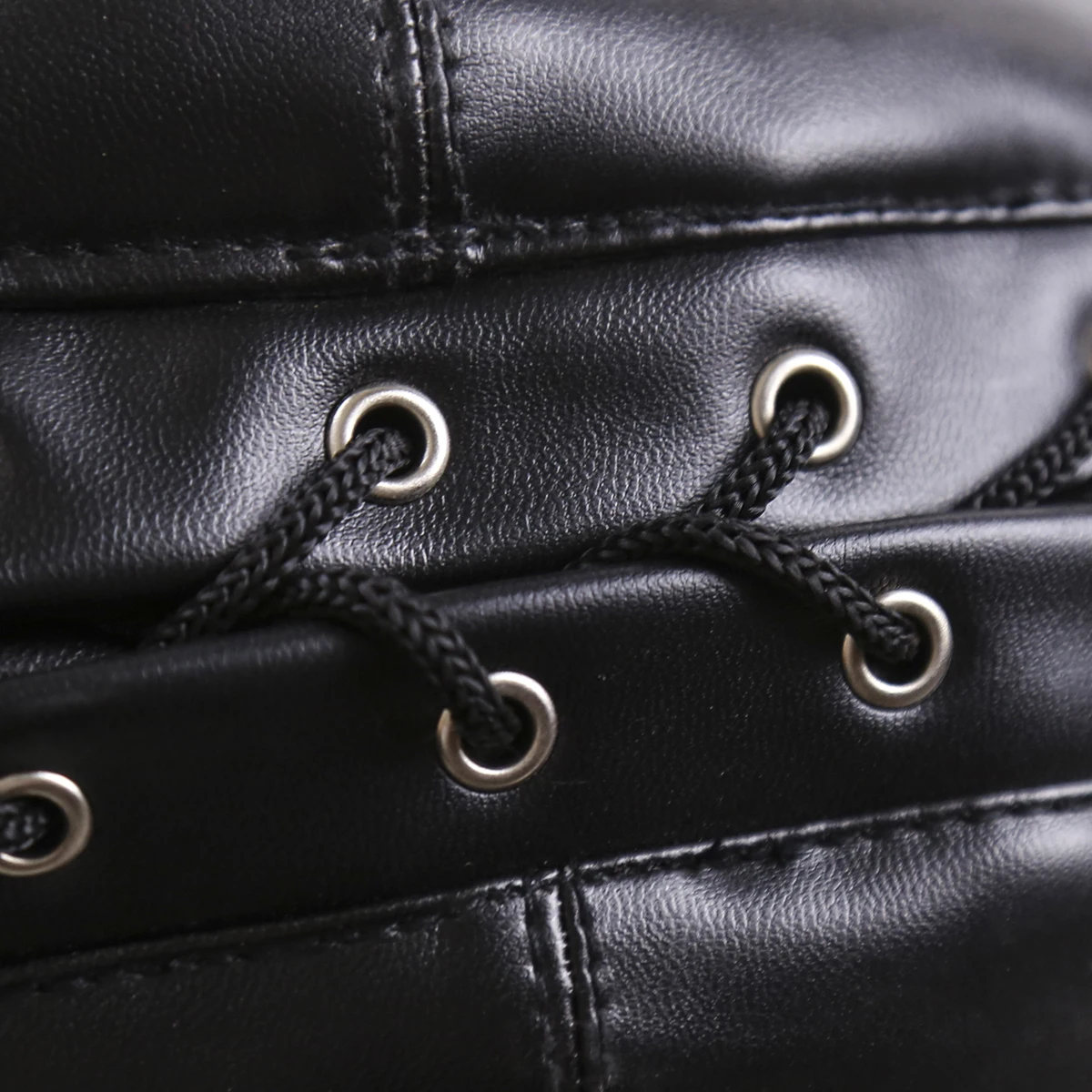 Thierry Fetish Sensory Deprivation Bondage Head Hood The PU Leather SM Toys Sex Products for Couples Adult Game Roleplay | Красота и