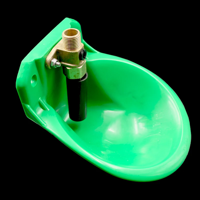 Медный клапан для коров овец свиней мисок воды инструмент питья животных чашка