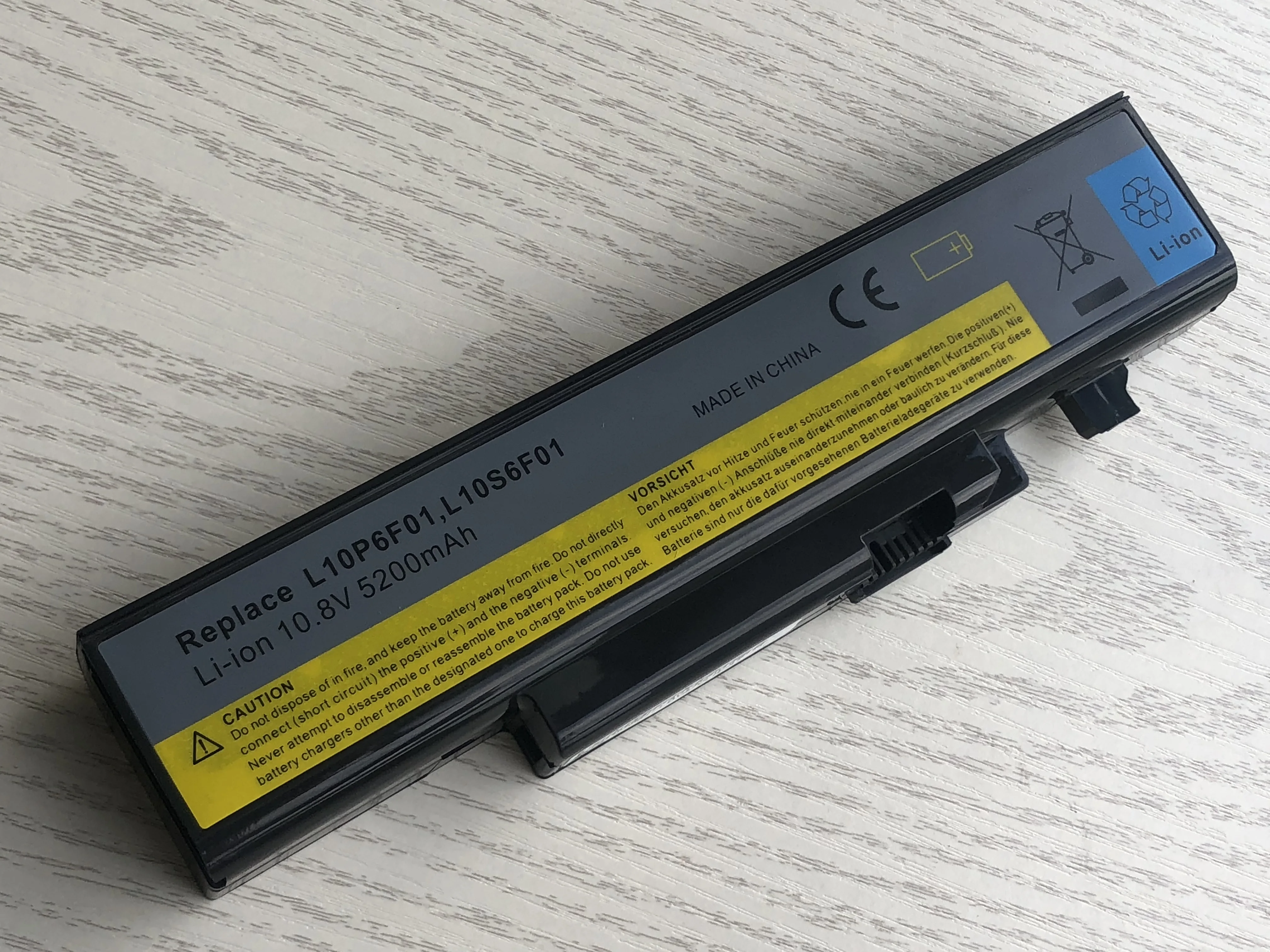 Аккумулятор для ноутбука Lenovo IdeaPad Y470 Y470A Y570 Y570A 57Y6625 57Y6626 L10C6F01 L10P6F01 L10S6F01 бесплатная