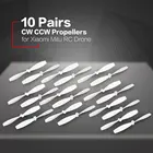 Пропеллеры CW CCW Mini Props Blades, запасные части, аксессуары для Xiaomi Mitu RC FPV, дрона, квадрокоптера, самолета, UVA, 10 пар