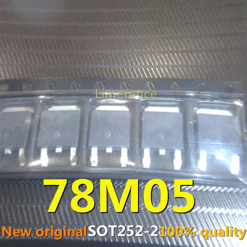 

10PCS 78M05 TO252 MC78M05 LM78M05 0.5A +5V TO-252 new and original IC Chipset